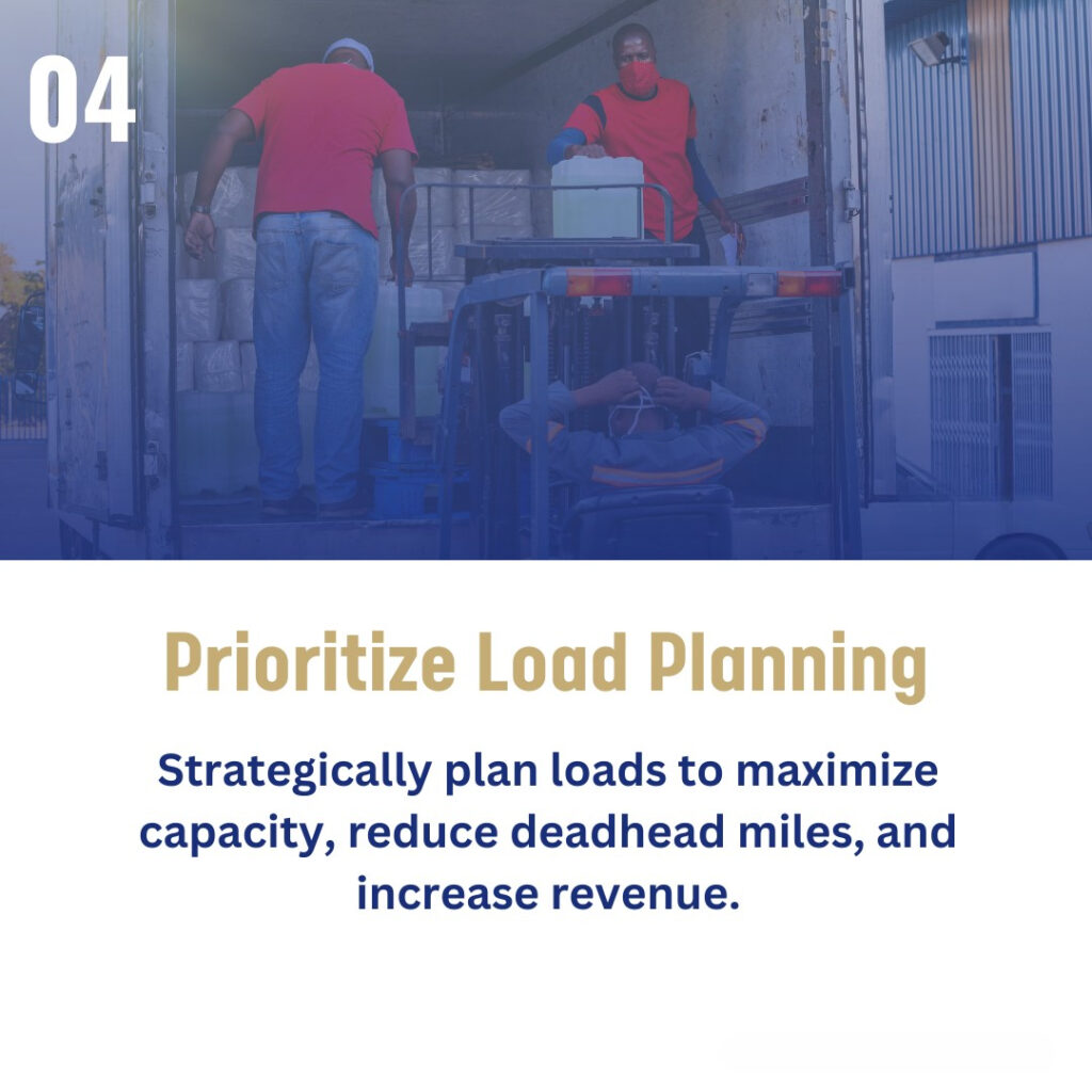 Prioritize Load Planning