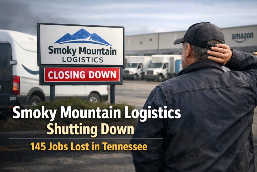 Closing down at Smoky Mountain Logistics